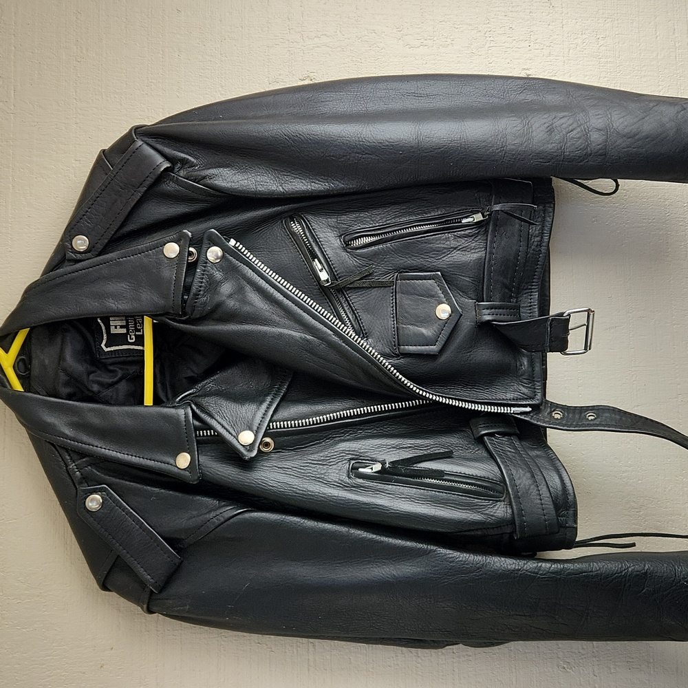 Leather Moto Jacket